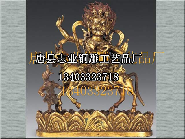 藏族佛像雕塑铸造_志业铜雕厂订做