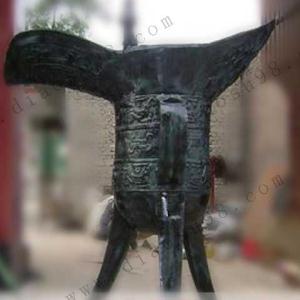仿古青铜器铸造_河北志彪雕塑公司供应各种青铜器