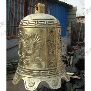 铜钟铸造_河北志彪雕塑公司供应各种铜钟