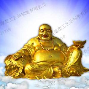 弥勒佛像制作_河北志彪雕塑公司供应各种弥勒佛像