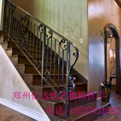 郑州铁艺楼梯扶手YD-118