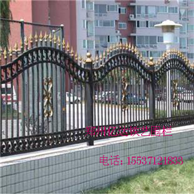 郑州铁艺围墙栏杆YD-013