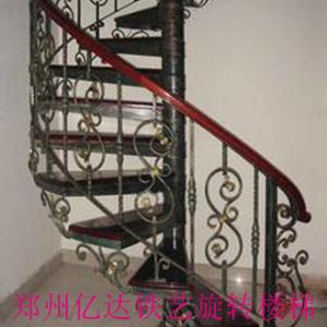 郑州铁艺旋转楼梯YD-06