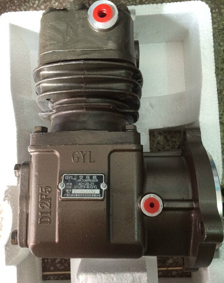 玉柴配件打气泵 YC4108系列汽车空压机 D12F5/D0305空