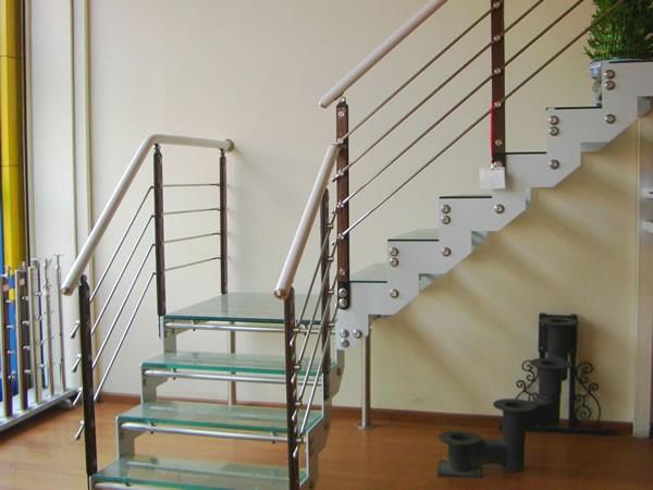 豪华型钢木组合楼梯MM002