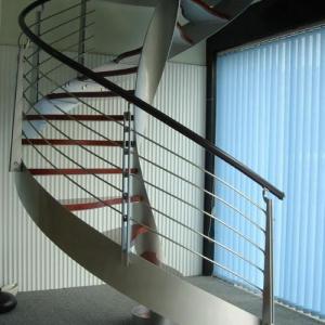 豪华型钢木组合楼梯MM007