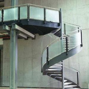 豪华型钢木组合楼梯MM012