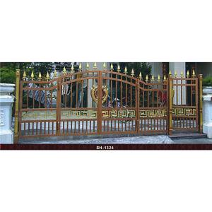 铁艺大门iron gate型号model：SH-1324