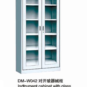 DM-W042 对开玻器械柜