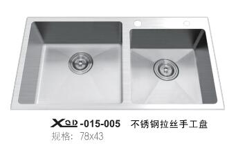 XQD-015-005不锈钢拉丝手工盘